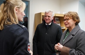 Polizeidirektion Lüneburg: POL-LG: Innenministerin Daniela Behrens besucht die Polizeidirektion Lüneburg