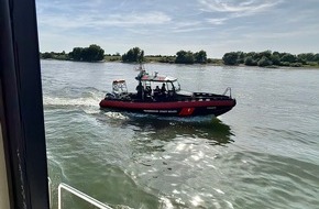 Feuerwehr Neuss: FW-NE: Mehrere Personen im Rhein | Einsatz am Sporthafen in Neuss Grimlinghausen