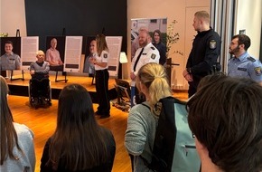 Polizeipräsidium Südhessen: POL-DA: Darmstadt: Wanderausstellung "Der Mensch dahinter" zieht weiter / Positive Resonanz in Darmstadt