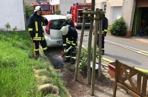 Freiwillige Feuerwehr Borgentreich: FW Borgentreich: Kaminbrand in Großeneder