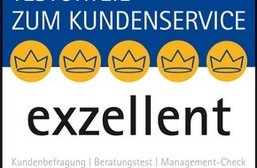DVAG Deutsche Vermögensberatung AG: Top-Rating zur Servicequalität der DVAG: Deutsche Vermögensberatung mit der Gesamtnote "exzellent" im Kundenservice ausgezeichnet (mit Bild)
