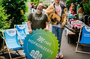 M-net Telekommunikations GmbH: M-net startet die Hofkonzerte 2024: Einzigartige Live-Musik-Momente zusammen mit den Hofflohmärkten München