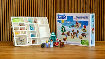 PAPACKS Sales GmbH: PLAYMOBIL JUNIOR Adventskalender überzeugt durch Nachhaltigkeit: Trays aus nachwachsender Holzfaser von PAPACKS®