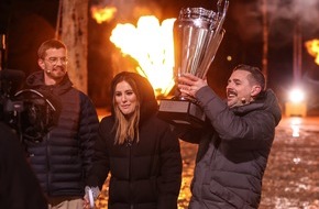 ProSieben: Bestwert! "Das Duell um die Welt" gewinnt mit 19,4 Prozent Marktanteil locker die Prime Time am Samstag, Klaas Heufer-Umlauf verteidigt den Weltmeister-Titel