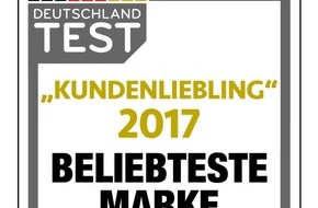 DVAG Deutsche Vermögensberatung AG: Kundenliebling 2017: Deutsche Vermögensberatung erneut beliebteste Marke