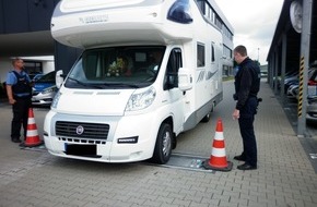 Polizeipräsidium Mittelhessen - Pressestelle Wetterau: POL-WE: Safe Holiday - Autobahnpolizei hat bei Campern nichts zu bemängeln