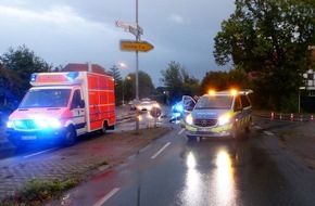 Polizei Minden-Lübbecke: POL-MI: Kradfahrer zieht sich schwere Verletzungen zu
