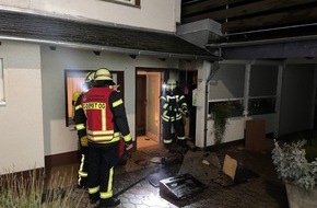 Freiwillige Feuerwehr Königswinter: FW Königswinter: Küchenbrand in Thomasberg
