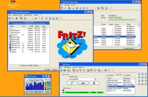 AVM GmbH: CeBIT 2002 - FRITZ! in neuer Version 3.03 / FRITZ! erhöht Komfort und
Sicherheit am ISDN-Anschluss - AVM-Software mit Rufnummernsperre und
Fax-to-Mail