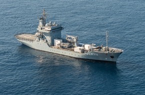 Presse- und Informationszentrum Marine: Tender "Werra" unterstützt NATO-Operation in der Ägäis
