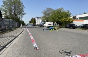 Polizeipräsidium Mainz: POL-PPMZ: Mainz - Hechtsheim, Zeugenaufruf nach Motoradunfall