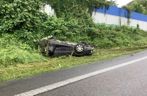 Feuerwehr Gelsenkirchen: FW-GE: Verkehrsunfall auf der A2