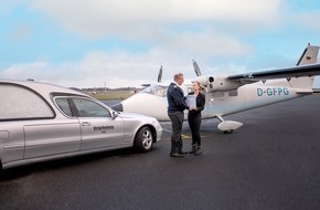 Kracheletz GmbH: Flugbestattung erstmals auch in Deutschland möglich