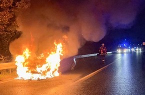 Feuerwehr Dortmund: FW-DO: Pkw-Brand auf der Brackeler Straße