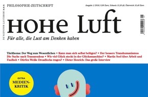 Hohe Luft Magazin: Ulrich Matthes: "Ich habe ein Vorurteil gegenüber Japanern" /
Der Schauspieler im philosophischen Gespräch mit HOHE LUFT über Vorurteile