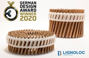 BECK Fastener Group - Raimund BECK KG: LIGNOLOC® gewinnt German Design Award 2020