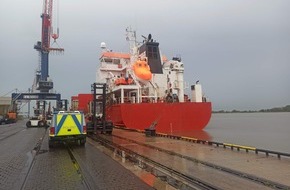 Wasserschutzpolizeiinspektion Oldenburg: WSPI-OLD: Seeschiffskontrolle deckt Versto&szlig; gegen die See-Umweltverhaltensverordnung auf -Folge Sicherheitsleistung in H&ouml;he von 40.000 Euro