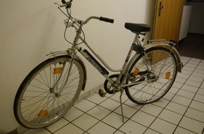 Polizeipräsidium Mannheim: POL-MA: Eberbach / Rhein-Neckar-Kreis: Eigentümer von Fahrrad gesucht!