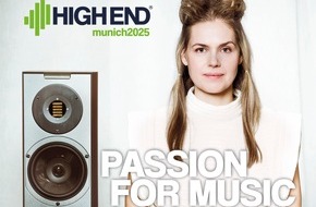 HIGH END SOCIETY Service GmbH: HIGH END® 2025 präsentiert Anette Askvik als neue Markenbotschafterin
