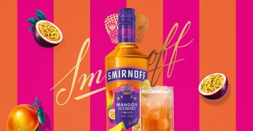 DIAGEO PM: exotisches Flair mit Smirnoff Mango Passionfruit
