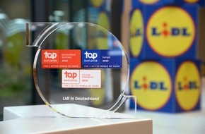 Lidl: Attraktiver Arbeitgeber: Lidl in Deutschland ist zum vierten Mal in Folge Top Employer