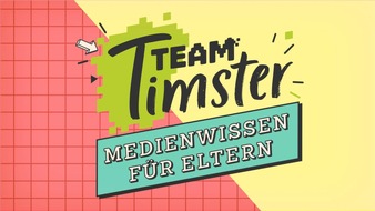 KiKA - Der Kinderkanal ARD/ZDF: "Team Timster - Medienwissen für Eltern" / KiKA-Mediengespräche mit Expert*innen ab 5. April auf erwachsene.kika.de