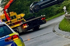 Polizeiinspektion Nienburg / Schaumburg: POL-NI: Aquaplaning wird Autofahrer auf B6 zum Verhängnis