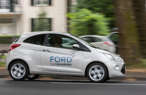 Ford-Werke GmbH: "Ford Carsharing": Buchungswebsite ab sofort live unter www.ford-carsharing.de zu erreichen (BILD)