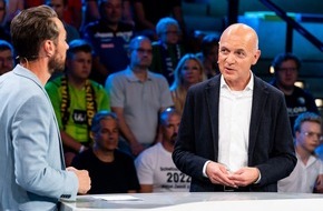 ZDF: Rudi Völler und Bernd Neuendorf im ZDF-"sportstudio"