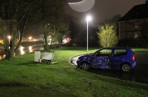 Polizei Coesfeld: POL-COE: Coesfeld, Holtwicker Straße/ Strom nach Autounfall ausgefallen
