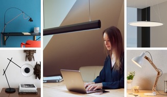 Lampenwelt GmbH: Licht-Upgrade für Homeoffice und Büro - Lampenwelt.de präsentiert Schreibtischleuchten von HCL bis Kultdesign