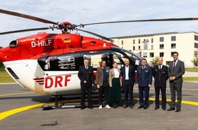 DRF Luftrettung: Schnelle medizinische Hilfe aus der Luft für die Menschen in Berlin und Umgebung / DRF Luftrettung weiht ihre Station in Berlin-Buch ein