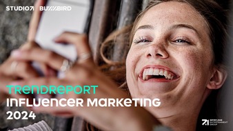 Studio71: Influencer Marketing 2024: Langfristige Marken-Collabs, mehr Relevanz im Recruiting und KI-Power für Effizienz und Kreativität - Buzzbird und Studio71 präsentieren Zukunftstrends