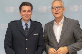 Polizei Dortmund: POL-DO: Dortmunder Polizeipräsident begrüßt neuen Leiter des Ständigen Stabes