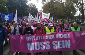 dbb Hessen beamtenbund und tarifunion: Landesweiter Warnstreik im öffentlichen Dienst in Hessen