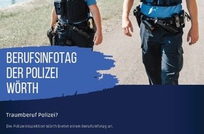 Polizeidirektion Landau: POL-PDLD: Wörth - Berufsinfotag der Polizei Wörth