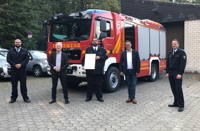 Feuerwehr Sprockhövel: FW-EN: 75 Jahre Löschgruppe Obersprockhövel