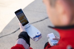 DRF Luftrettung: Mobile Geräte zur Blutgasanalyse bundesweit im Einsatz / Crews der DRF Luftrettung mit neue Diagnosetechnik unterwegs