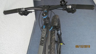 Kreispolizeibehörde Märkischer Kreis: POL-MK: Wem gehört dieses Fahrrad?