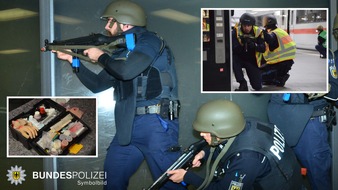 Bundespolizeidirektion München: Bundespolizeidirektion München: Bundes- und Landespolizei ÜBEN gemeinsam: Kaum Beeinträchtigungen für Anlieger und Reisende