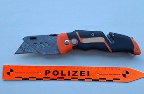Bundespolizeidirektion Sankt Augustin: BPOL NRW: Diebstahl mit Messer: Bundespolizei regt beschleunigtes Verfahren an