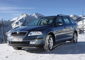 Skoda bietet honorarfreies Bildmaterial zum Modell Octavia