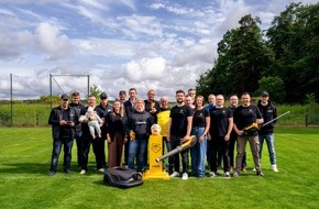 STIGA GmbH: Ein Herz f&uuml;r Amateure: TSV Weipoltshausen gewinnt STIGA Sportplatz-Paket im Wert von 11.000 Euro
