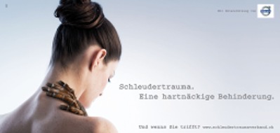 Schleudertraumaverband Schweiz: Eine neue Schleudertrauma-Kampagne sorgt für Gruseln