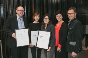 Tirol Werbung: Reisejournalismuspreis Berg.Welten verliehen - Auszeichnung für Birgit-Cathrin Duval, Alexandra Rojkov und Mathias Plüss