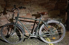Polizeidirektion Neustadt/Weinstraße: POL-PDNW: Fahrraddiebstahl / Tatortsuche