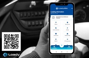 Loady: Klares Aus für LKW-Wartezeiten an Toren und Laderampen / Loady2Go macht aktuelle Ladeinformationen für LKW-Fahrer verständlich und in ihrer Sprache online verfügbar