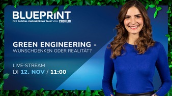 CADFEM GmbH: Blueprint Live Talk zu Green Engineering am 12. November