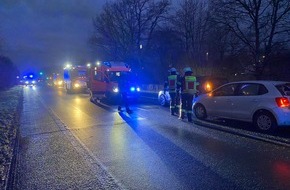 Freiwillige Feuerwehr Werne: FW-WRN: Verkehrsunfall auf der Nordlippestraße