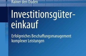 Kerkhoff Consulting: Neues Kerkhoff-Buch: Herausforderung Investitionsgütereinkauf